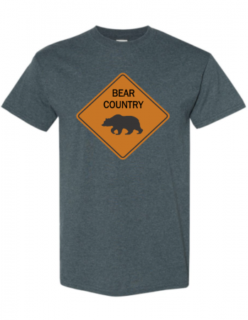 GILDAN® HEAVY COTTON™ T-SHIRT - Bear Crossing